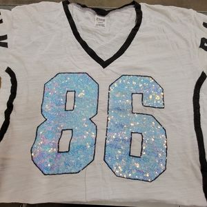 PINK MEDIUM SEQUINS SHIRT